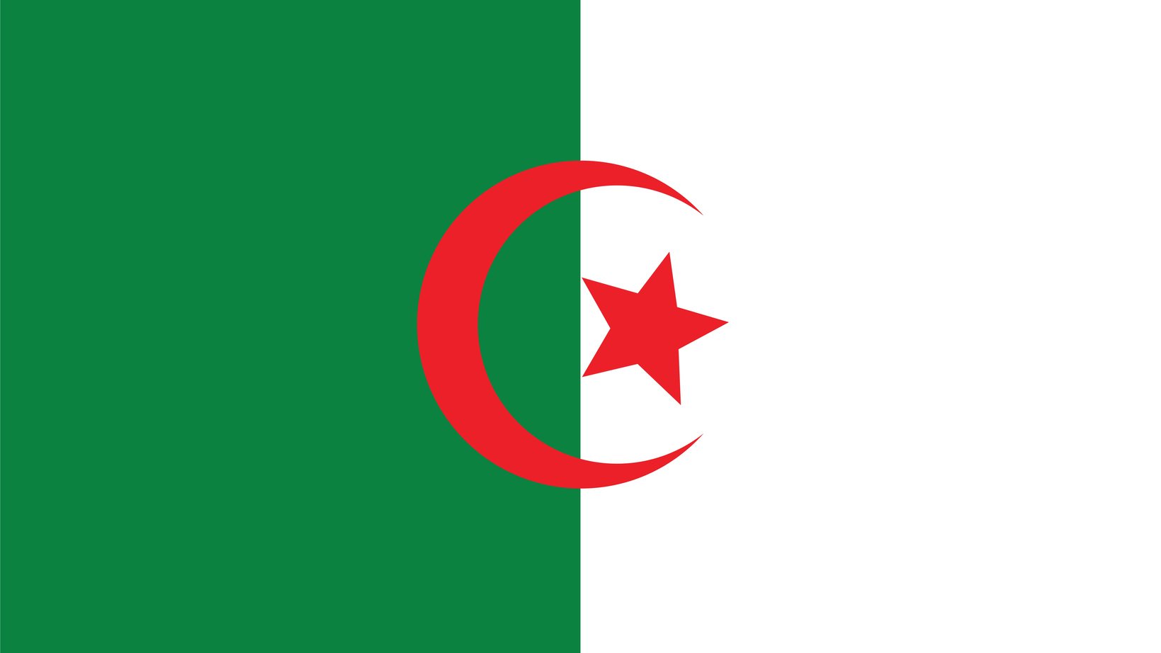 Flag of Algeria Illustration