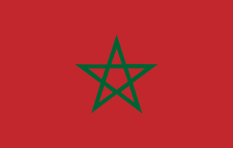 Flag of Morocco 